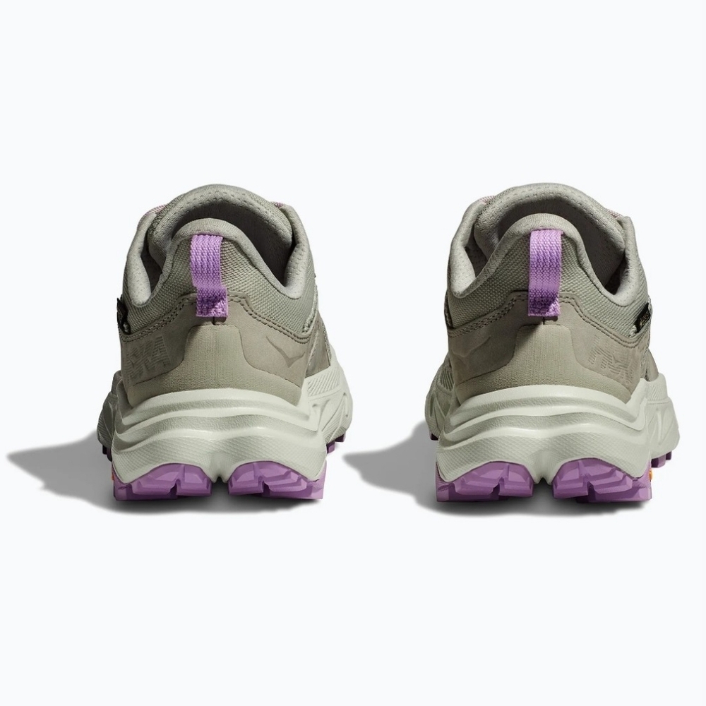 Hoka Women's Sage Green and Lavender Accent Trail Runner - Picture 10 of 12